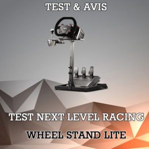Test du Next Level Racing Wheel Stand Lite