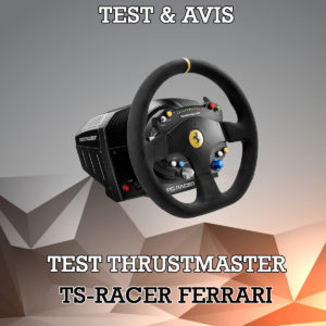 Lire la suite à propos de l’article Test du Thrustmaster TS-RACER Ferrari